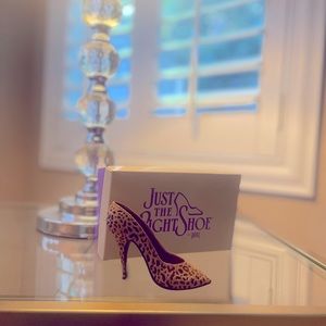 Just The Right Shoe By Raine 1998 Leopard Stiletto